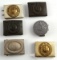 6 GERMAN WWII BELT BUCKLES AFRIKA CORPS SS RZM