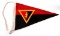 WWII GERMAN 3RD REICH DUTCH SS PENNANT