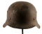 WWII GERMAN 3RD REICH M42 MILITARY HELMET SHELL