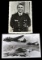 WWII GERMAN THIRD REICH WEHRMACHT SIGNED PHOTO LOT