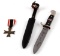 GERMAN HITLER YOUTH JUGEND KNIFE & IRON CROSS