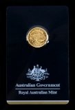 ROYAL AUSTRALIAN MINT 1/10 OZT KANGAROO GOLD COIN