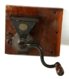 1860 CIVIL WAR ERA J&B PARKER COFFEE BEAN GRINDER