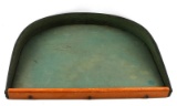 ANTIQUE DICE BAR TOP THROW BOX GAMBLING BOARD