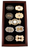 MINT COLLECTION OF WILD WEST COIN BELT BUCKLE