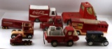 DIE CAST STEEL MODEL TRUCK COLLECTIBLES LOT OF 8