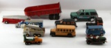 LOT OF VINTAGE TO MODERN TOY CARS CAST IRON MORE