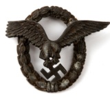 WWII GERMAN  LUFTWAFFE PILOT OBSERVERS BADGE