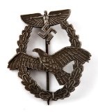 WWII GERMAN THIRD REICH NSFK PILOT BADGE