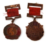 2 KOREAN WAR MEDALS W RIBBONS