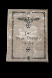 GERMAN WWII THIRD REICH AWARD FOR LONG SERVICE DOC