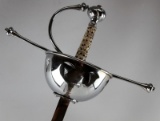 REPRODUCTION TAZA CAP RAPIER WITH SCABBARD