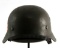 WWII GERMAN THIRD REICH POLICE M40 COMBAT HELMET