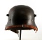 WWI IMPERIAL GERMAN M18 CAMOUFLAGE TRENCH HELMET