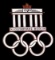 GERMAN WWII 1936 BERLIN OLYMPICS GAMES TABLE PIN