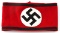 WWII GERMAN THIRD REICH WAFFEN SS SCHUTZ ARM BAND