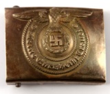 GERMAN WWII WAFFEN SS ENLISTED MANS BELT BUCKLE