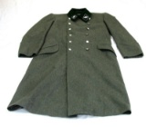 WWII GERMAN 3RD REICH WAFFEN SS OFFICERS OVERCOAT