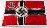 WWII GERMAN THIRD REICH KRIEGSMARINE BATTLE FLAG