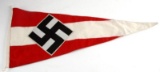 WWII GERMAN THIRD REICH HITLER YOUTH RALLY BANNER