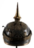 IMPERIAL GERMAN WWI COLBERG 1807 OFFICER HELMET