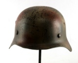 WWII GERMAN THIRD REICH NORMANDY M40 STAHLHELM