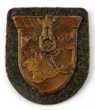 GERMAN WWII ARMY 1941 1942 KRIM SLEEVE SHIELD