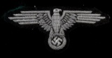 WWII GERMAN THIRD REICH WAFFEN SS WIRE ARM EAGLE