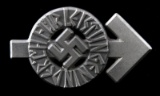 GERMAN WWII THIRD REICH HILTER YOUTH SPORTS BADGE