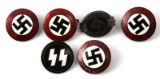 WWII GERMAN THIRD REICH NSDAP PARTY MEMBER PIN LOT