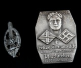 WWII GERMAN 1860  1935 TINNIE COMMEMORATIVE BADGE