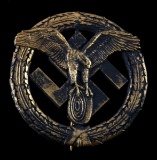 GERMAN WWII 3RD REICH GOLD NSKK MOTOR SPORTS BADGE