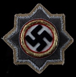 WWII GERMAN THIRD REICH AFRIKA KORPS CLOTH CROSS