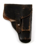 WWII GERMAN SA LEADER WALTHER PPK LEATHER HOLSTER
