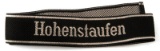 GERMAN WWII WAFFEN SS HOHENSTAUFEN EM CUFF TITLE