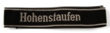 GERMAN WWII WAFFEN SS HOHENSTAUFEN EM CUFF TITLE