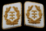 PAIR OF GERMAN WWII LUFTWAFFE GENERAL COLLAR TABS