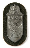 GERMAN WWII HEER 1940 NARVIK SLEEVE SHIELD