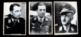 3 GERMAN WWII LUFTWAFFE KNIGHTS CROSS PHOTOGRAPHS