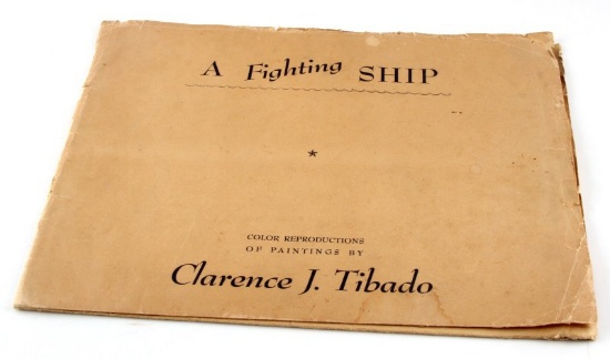 WWII USS PENSACOLA PRINTS BY CLARENCE J TIBADO