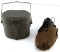 WWII GERMAN THIRD REICH MILITARY CANTEEN LOT OF 2