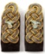 WWII GERMAN 3RD REICH DIPLOMATIC SHOULDER BOARDS