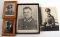 4 GERMAN WWII MILITARY OFFICER PORTRAIT PHOTO LOT