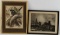 WWII INK WASH AND PRINT OF GERMANY INFANTRYMEN LOT