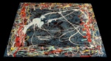 AFTER POLLOCK ABSTRACT EXPRESSIONIST PAINTING