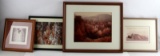 ASSORTED FRAMED PRINT AND PHOTO LOT OF 4