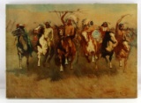 FREDERIC REMINGTON GICLEE OF INDIAN VICTORY DANCE