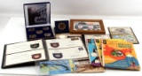 COIN MEDAL STAMP AND COMIC COLLECTABLE LOT