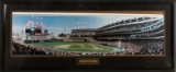 CLEVELAND INDIANS JACOBS FIELD PANORAMA FRAMED