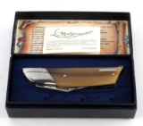 FRENCH LE MEDITERRANEE BOAT KNIFE W BOX & PAPERS